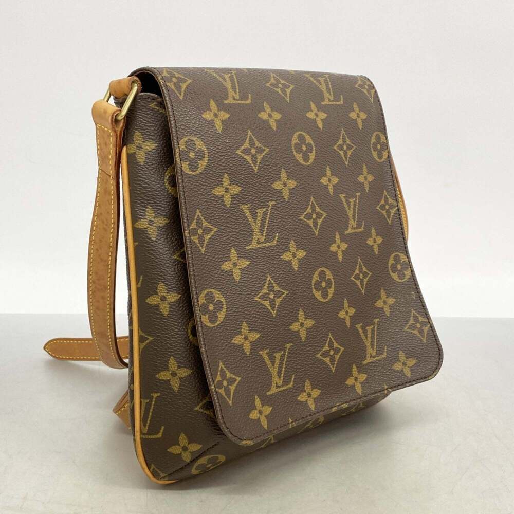 LOUIS VUITTON Authentic Brown Monogram Shoulder Bag - Picture 2 of 9